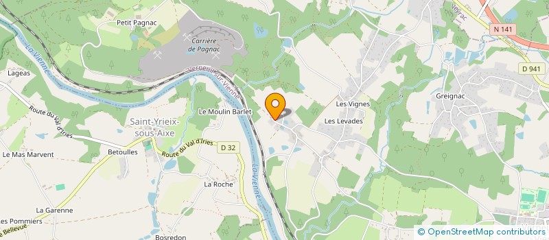 localisation de l'entreprise EURL IP COMPUTER  VERNEUIL-SUR-VIENNE