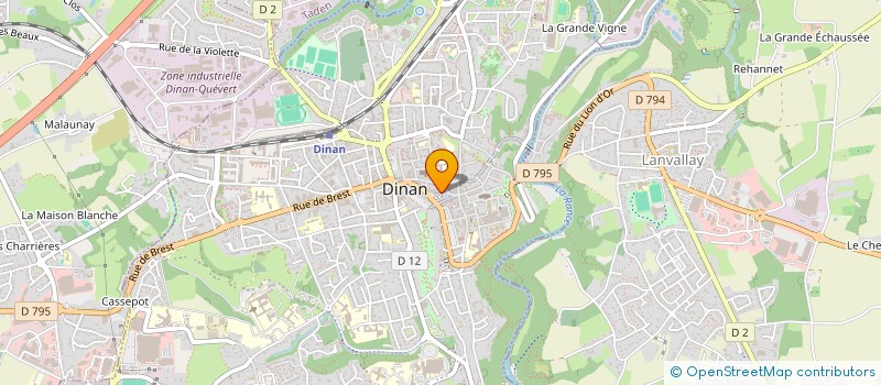 localisation de l'entreprise EURL ISA à DINAN