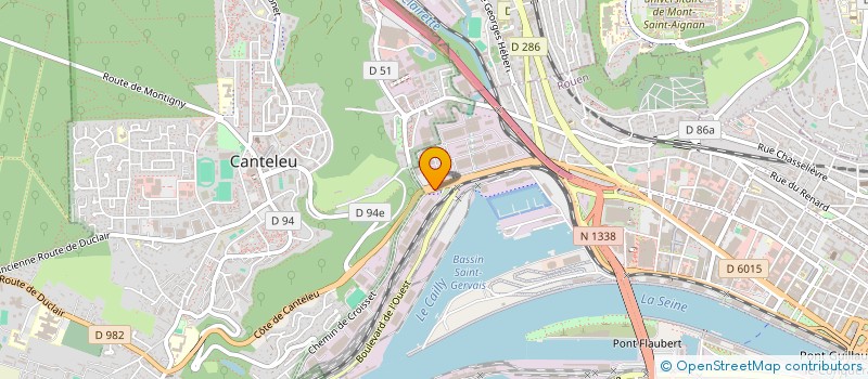 localisation de l'entreprise EURL ISMA FLEURS  ROUEN