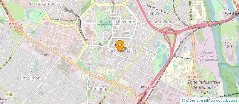 localisation de l'entreprise EURL ISO EUROPE à TOULOUSE