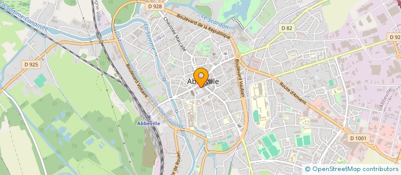 localisation de l'entreprise EURL IZONE.COM à ABBEVILLE