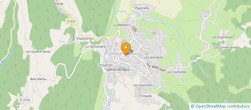 localisation de l'entreprise EURL J.D.S. à VILLARD-DE-LANS