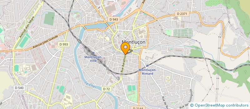 localisation de l'entreprise EURL JAAR à MONTLUCON