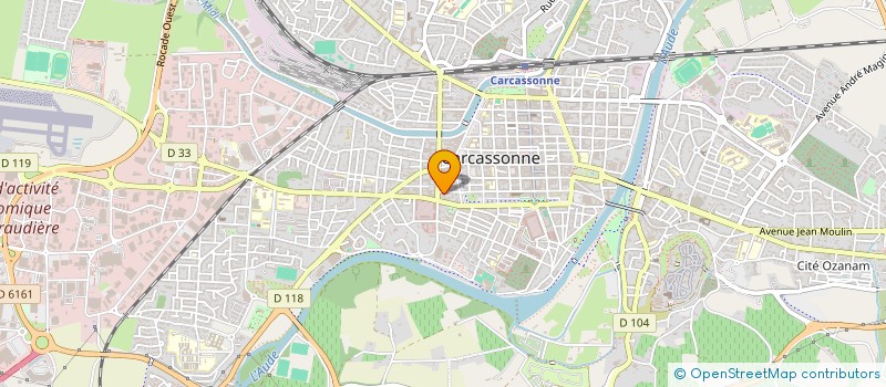 localisation de l'entreprise EURL JACQUES DELEAU à CARCASSONNE