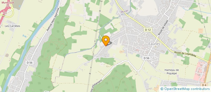 localisation de l'entreprise EURL JACQUES MONTANT  EAUNES