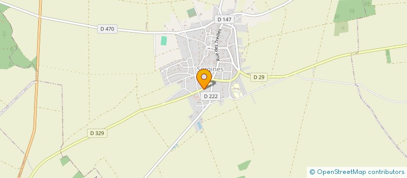 localisation de l'entreprise EURL JACQUET JEROME  SERBONNES