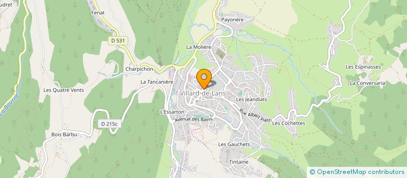localisation de l'entreprise EURL JADE à VILLARD-DE-LANS