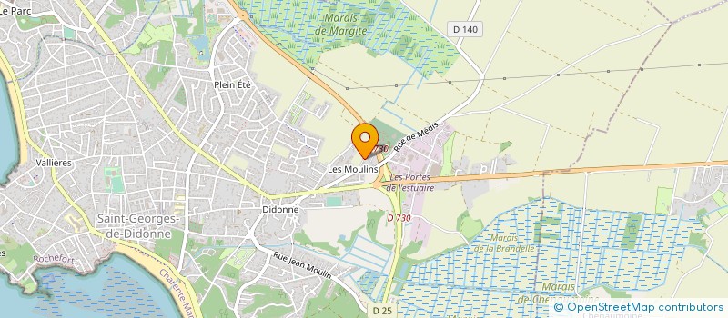 localisation de l'entreprise EURL JADE SPARROW  SAINT-GEORGES-DE-DIDONNE