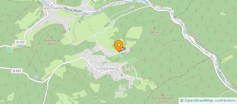 localisation de l'entreprise EURL JAEGER SABINE  LICHTENBERG