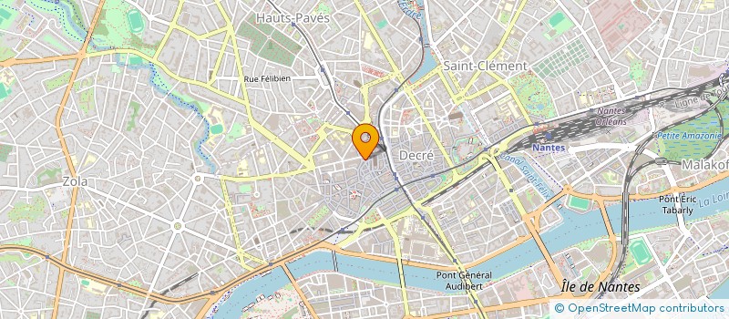 localisation de l'entreprise EURL JANBAR à NANTES