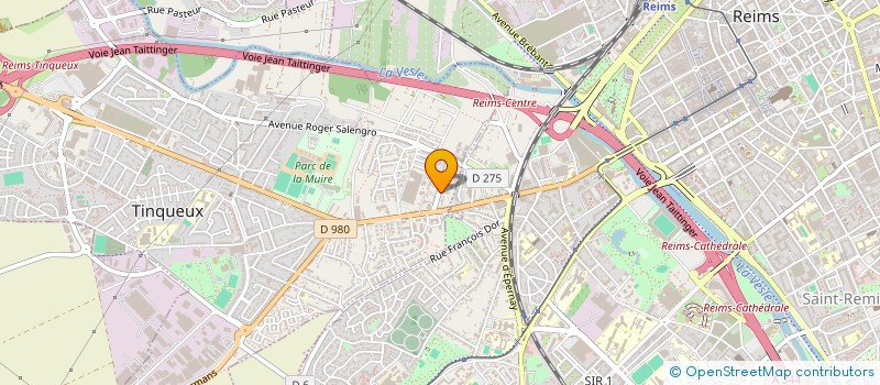 localisation de l'entreprise EURL JANSON ELECTRICITE  TINQUEUX