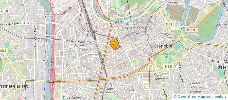 localisation de l'entreprise EURL JANY'STYLE à GRENOBLE