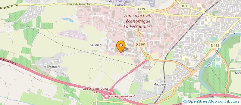 localisation de l'entreprise EURL JARDIN PASSION à CARCASSONNE
