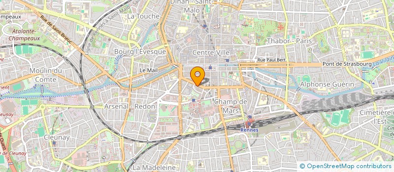 localisation de l'entreprise EURL JBRB CONSEIL à RENNES