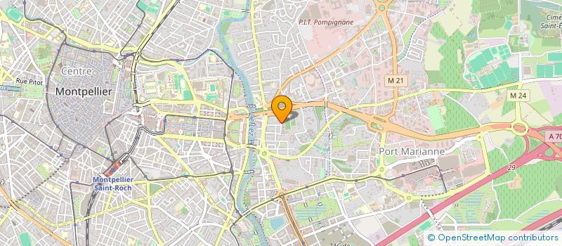 localisation de l'entreprise EURL JC DEPANNAGE à MONTPELLIER