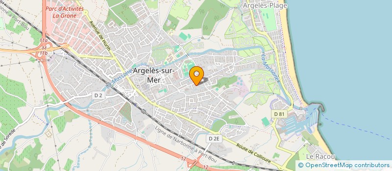 localisation de l'entreprise EURL JCI à ARGELES-SUR-MER