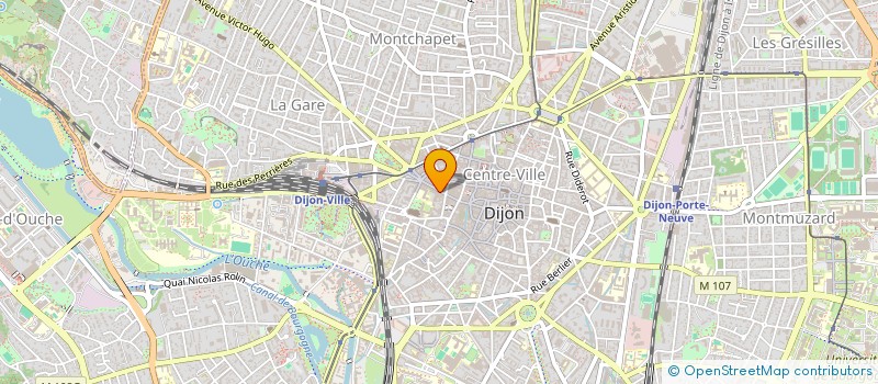 localisation de l'entreprise EURL JEAN FRANCOIS PAGET  DIJON