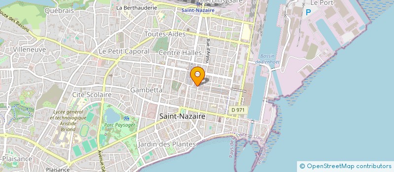 localisation de l'entreprise EURL JEAN MARC JOUANNIC  SAINT-NAZAIRE