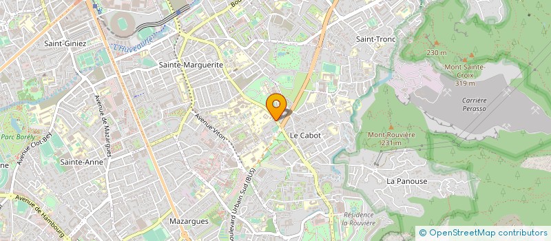 localisation de l'entreprise EURL JEAN RICQUEBOURG à MARSEILLE