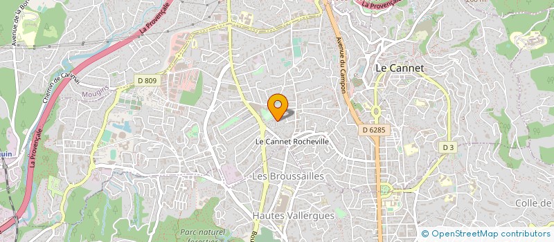 localisation de l'entreprise EURL JEAN TEILLARD à LE CANNET