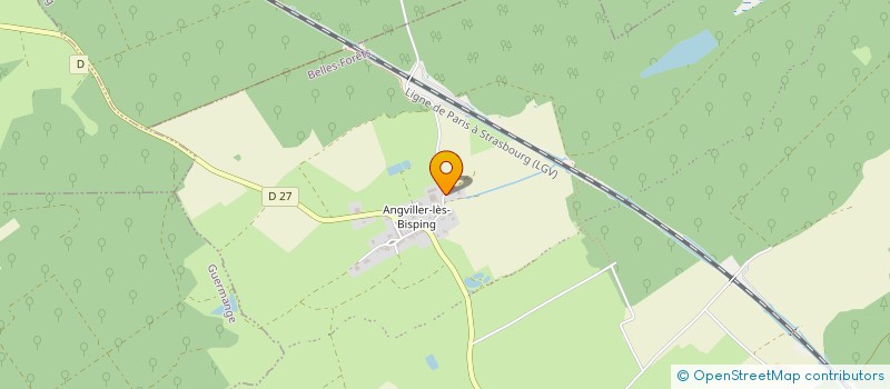 localisation de l'entreprise EURL JEANDEL VINCENT à BELLES-FORETS