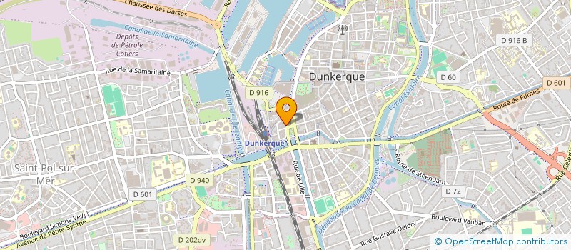 localisation de l'entreprise EURL JEROME AUTO à DUNKERQUE