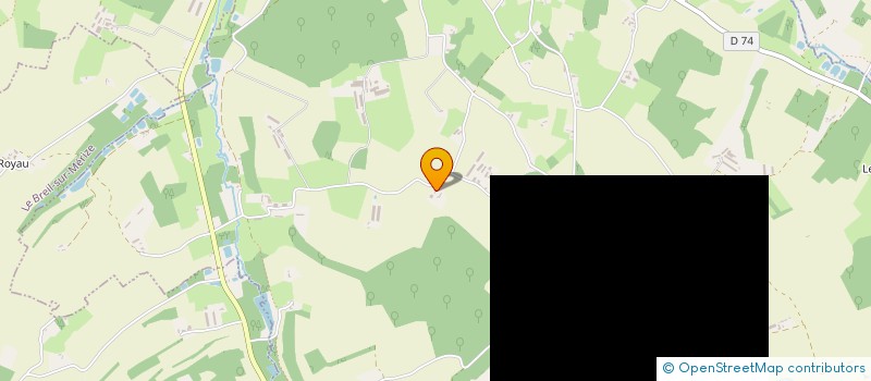 localisation de l'entreprise EURL JEROME CHERON  SAINT MICHEL DE CHAVAIGNES