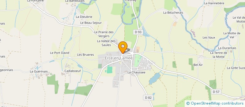 localisation de l'entreprise EURL JFTP  TRESBUF