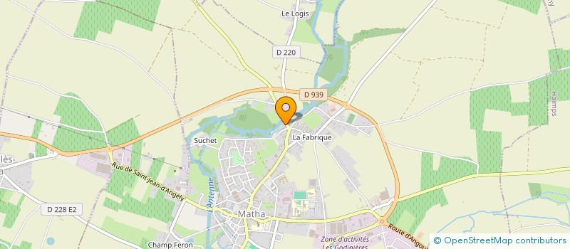 localisation de l'entreprise EURL JIM VINCENT  MATHA