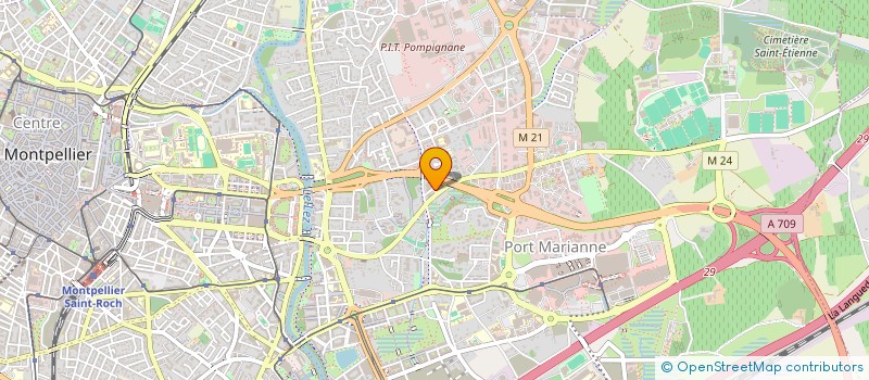 localisation de l'entreprise EURL JIMINI GROUP à MONTPELLIER