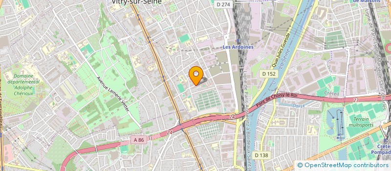 localisation de l'entreprise EURL JK SERVICE à VITRY-SUR-SEINE