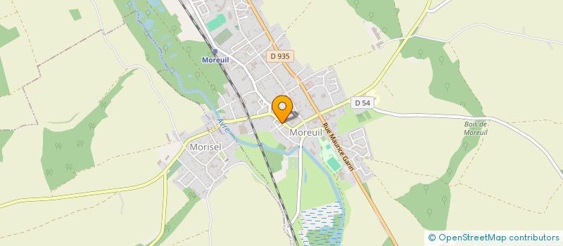 localisation de l'entreprise EURL JLE à MOREUIL