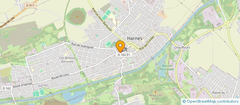 localisation de l'entreprise EURL JLP DIFF à HARNES