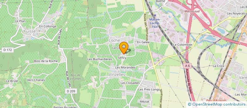 localisation de l'entreprise EURL JMB à MACON