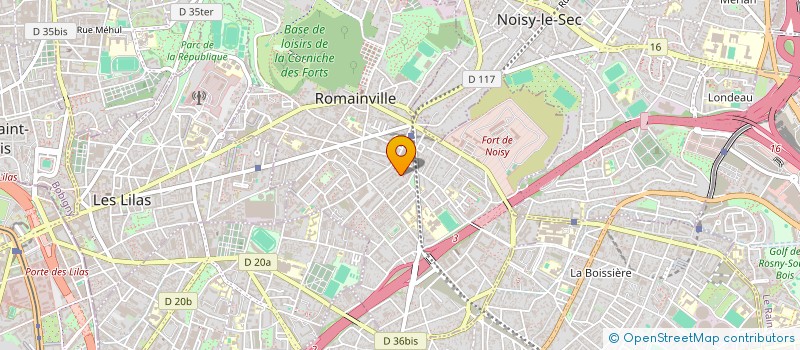 localisation de l'entreprise EURL JMB AUTO PLUS à ROMAINVILLE