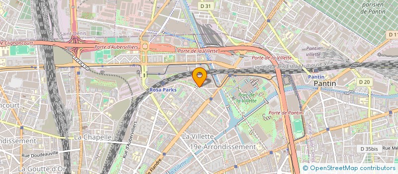 localisation de l'entreprise EURL JMP2  PARIS