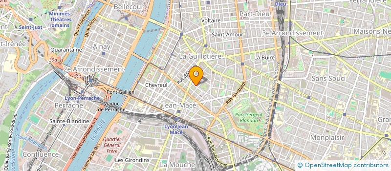 localisation de l'entreprise EURL JMT  LYON