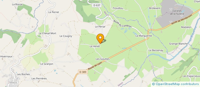 localisation de l'entreprise EURL JOACHIM FAYOLLE  MEYS