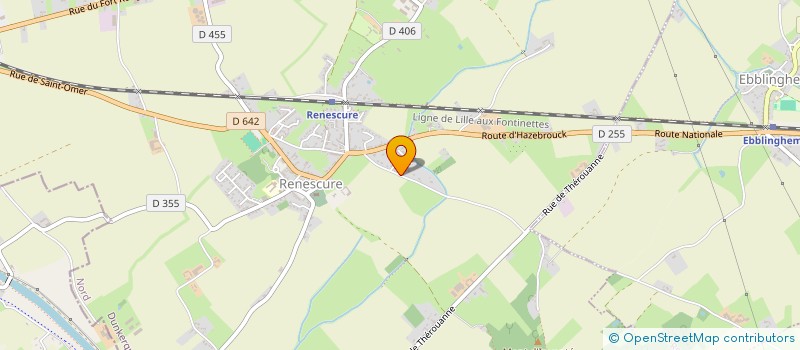 localisation de l'entreprise EURL JOEL SMAGGHE  RENESCURE