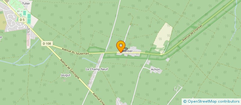 localisation de l'entreprise EURL JOEL VITRAC  LE BARP