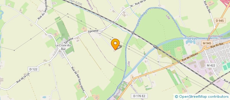 localisation de l'entreprise EURL JOHAN ELSENS  NIEPPE