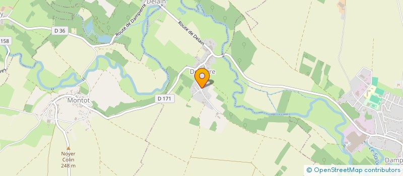 localisation de l'entreprise EURL JOLY MATTHIEU  DENEVRE