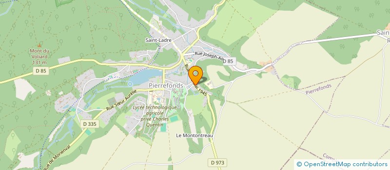 localisation de l'entreprise EURL JONNEAUX  ATTICHY