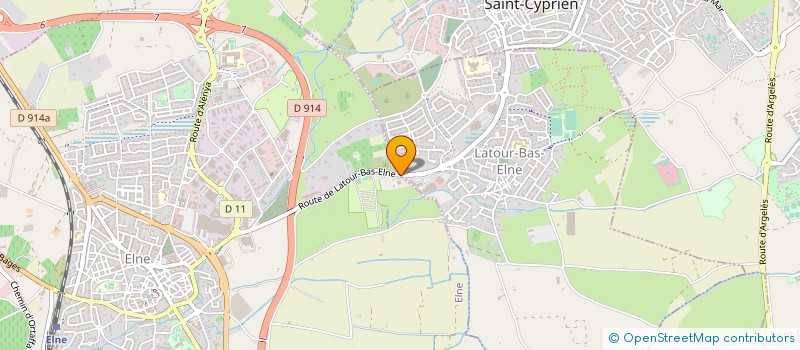 localisation de l'entreprise EURL JOSEPH LAS à LATOUR-BAS-ELNE