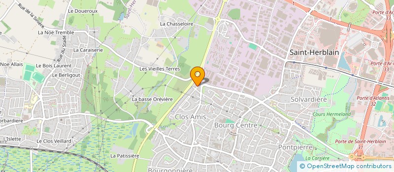 localisation de l'entreprise EURL JOUSSEAUME LUDOVIC à SAINT-HERBLAIN