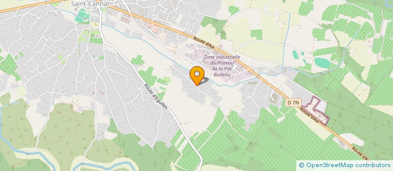 localisation de l'entreprise EURL JOVIADO MERE ET FILS  SAINT-CANNAT