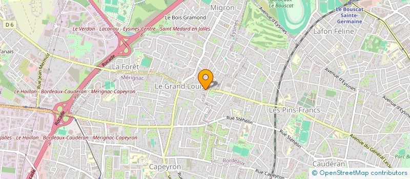 localisation de l'entreprise EURL JOVIDI à BORDEAUX