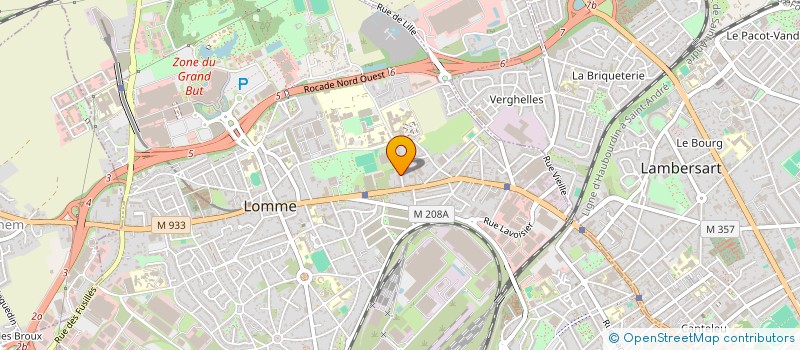 localisation de l'entreprise EURL JP à LILLE