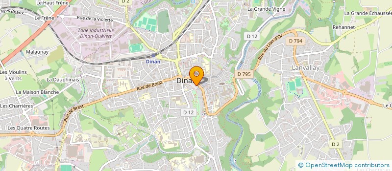 localisation de l'entreprise EURL JPC  DINAN