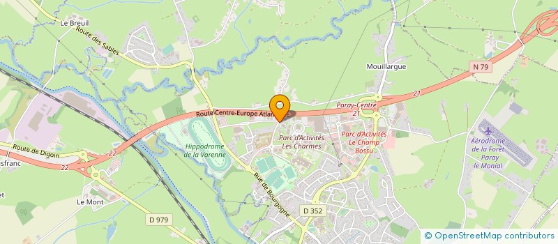 localisation de l'entreprise EURL JR MOTOS à PARAY-LE-MONIAL